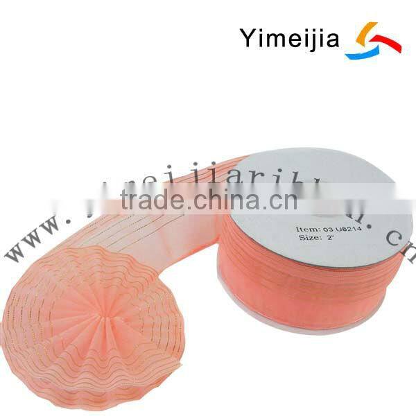 Decorative colored glitter ribbon