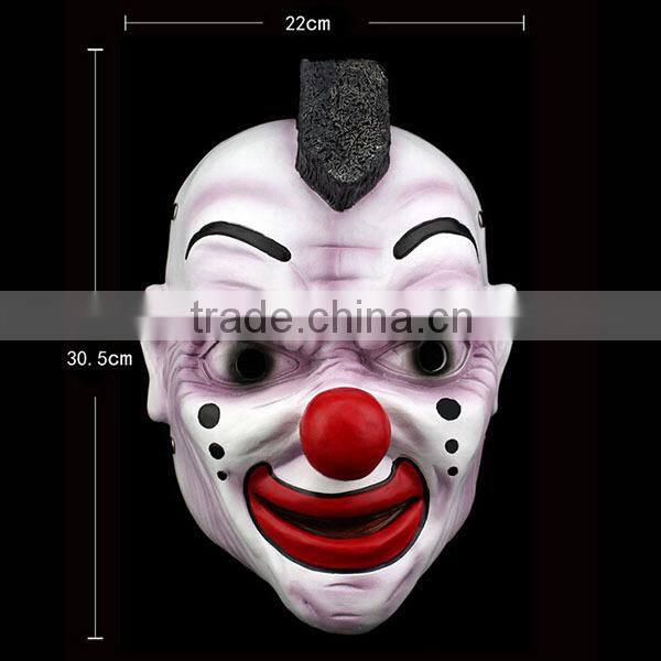 Newest Halloween Horror Mask Quality Resin Payday party Costume Decoration,gifts,collection Mask (Slipknot Joey clown Mask)
