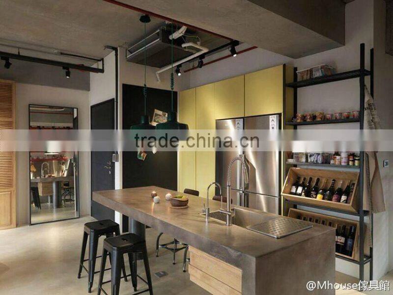 Black color high back used commercial bar stool high dining chairs