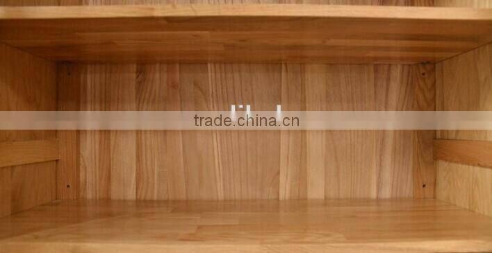 Y-1544 French Style Furniture Bookcase Wooden Filling Cabinets with Glass Doors