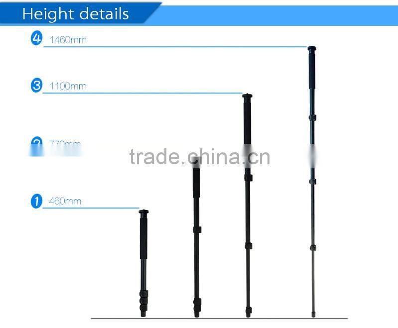 Low Price aluminium telescopic tube products Professional monopod for camera