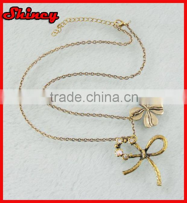 alloy colorful enamel gold chunky chain necklace,girls chunky necklaces