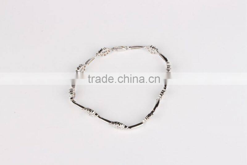 Charming wholesale jewelry 925 sterling silver bracelet jewelry with