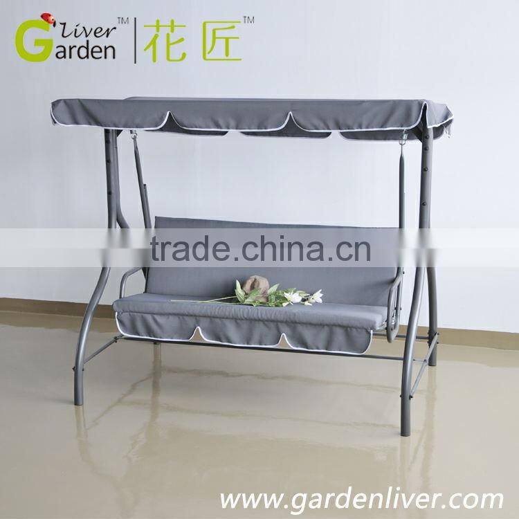 wholesale patio balcony hanging outdoor modern double roof swing chair