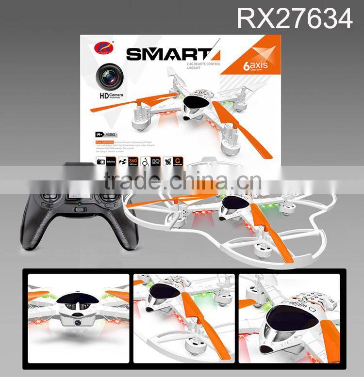 Newest 6 axis gyro mini rc quadcopter drone with hd camera