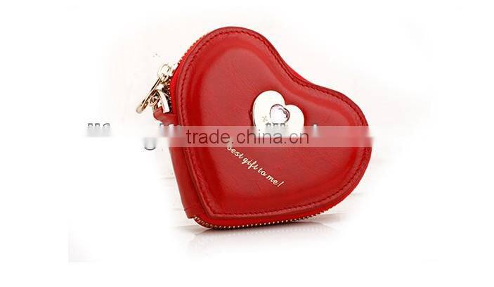 2016 lovely mini Keychain Key Holder Bag coins purse case bag