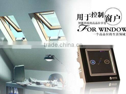 TDZ4464S Zigbee Touch Screen Window Opener Switch for home autoamtion