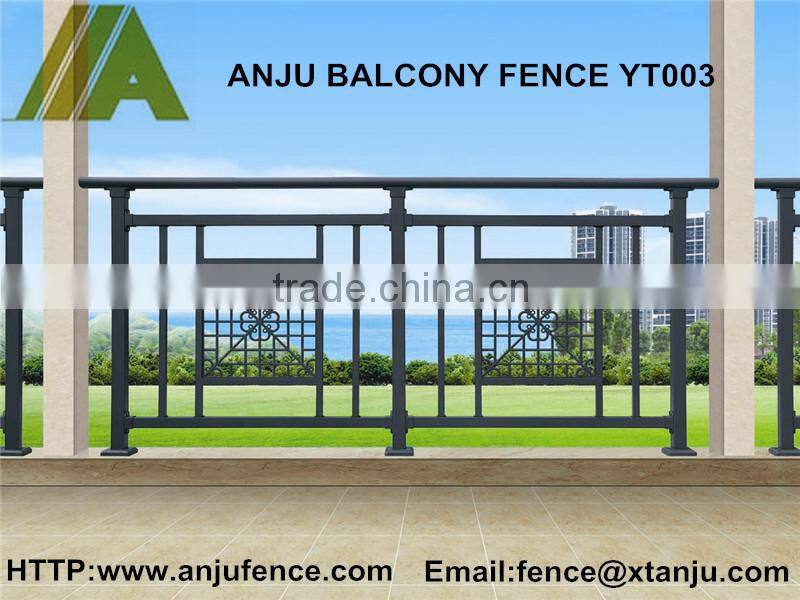 European high quality steel balcony railing designs YT003