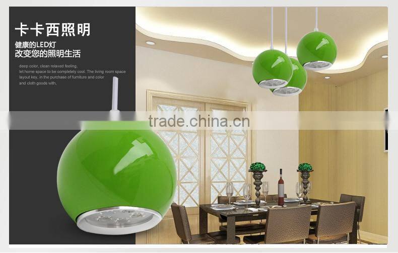 Apple LED Chandelier Pendant Lights 5W 7W Bar Lamp LED Restaurant Droplight