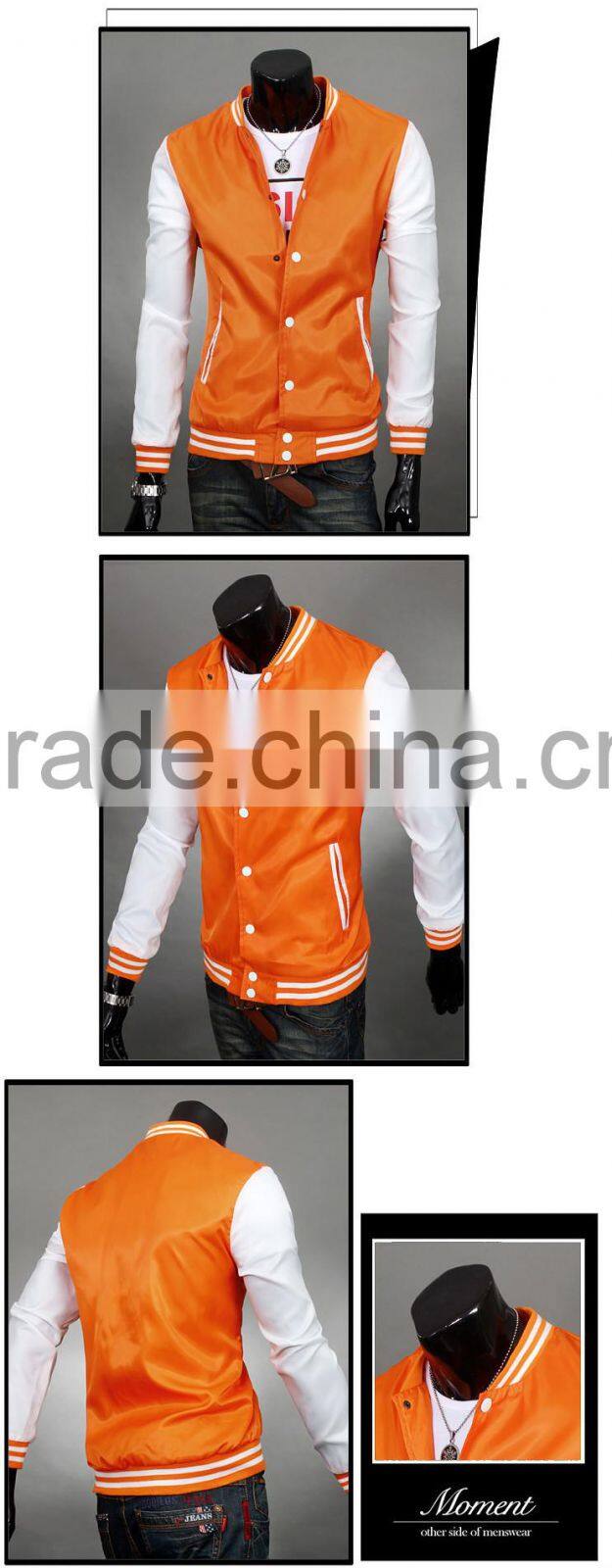 Spandex Fabrc Waterproof Men Sport Coat