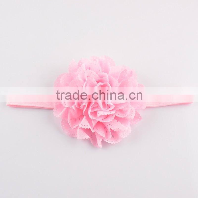 Hot-sales large flower Headband Toddler sunshine flower Headband baby big flower hair band wh-1746