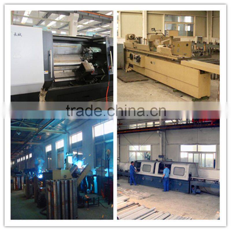 Telescopic hydraulic cylinder and hydraulic power unit for dump trailers