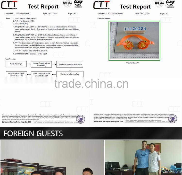 Wide vision mirrored swim goggles for men