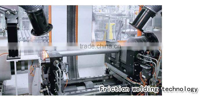 weld hydraulic oil cylinder with steel oil pipe&fixed eye mounting