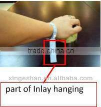 13.56mhz Disposable Rfid Tag Colored Wristbands Bracelet For Patient Tracking