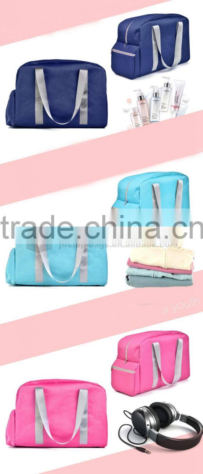 Justop High Quality Folded Traveling Handbag Wholesale Business Shoulder Bag Best Selling Tote Bag For Clothes Organizer