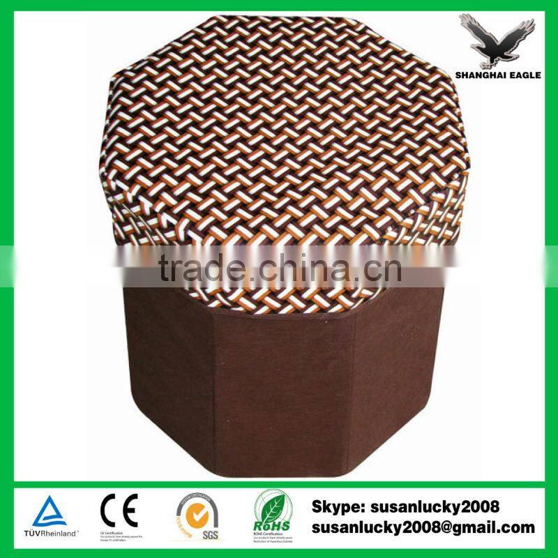 High Quality Non-Woven Foldable Storage Stool with Imprint Logo (diectly from factory)