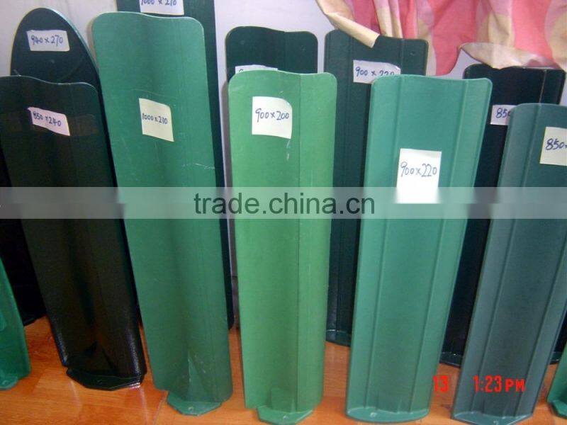 Direct manufacture highway safety glare shield anti-dazzle board