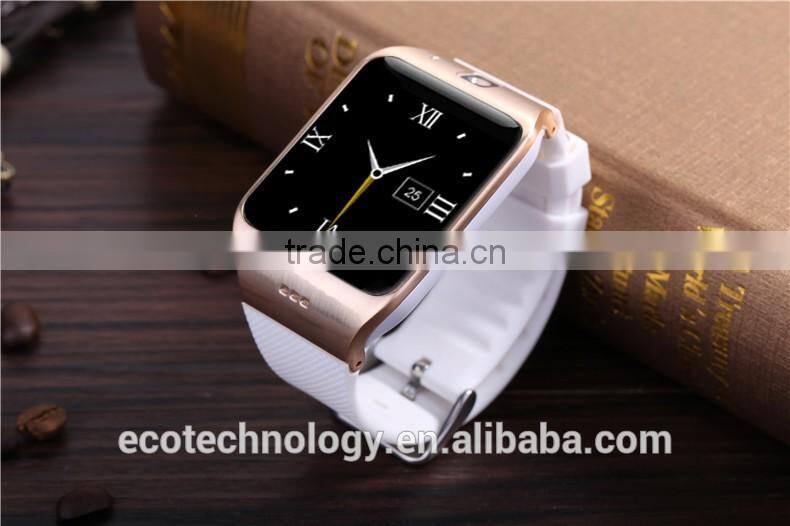 CE ROHS LG118 Bluetooth Smartwatch SIM /TF Card HD Touch Screen with Camera Built in NFC Mate for Android and Iphone cellphone