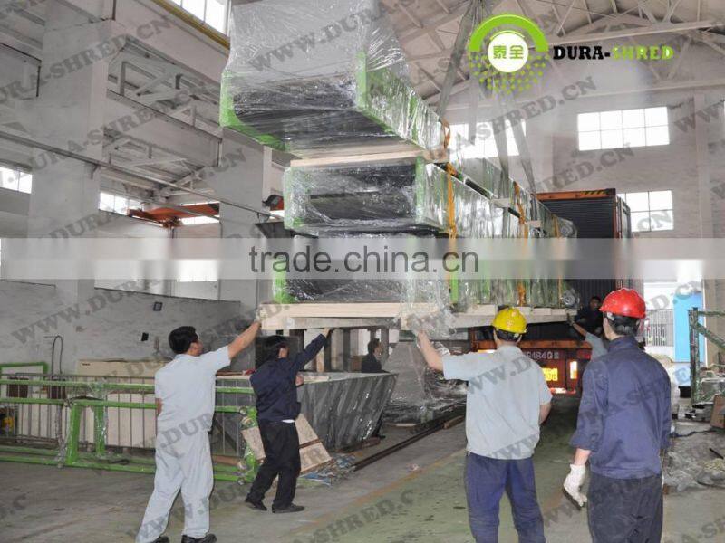 Hot sale shredder for waste tire with CE certification