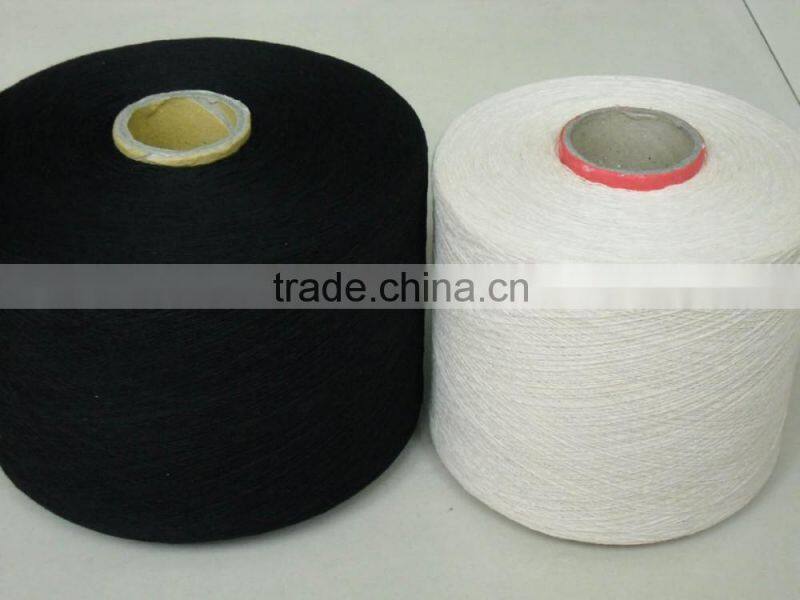black/white regenerated cotton yarn5s 6s 8s 10s 16s 12s 20s 21s