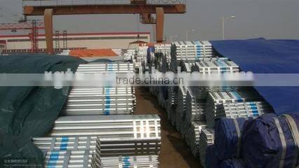 round galvanised steel pipe