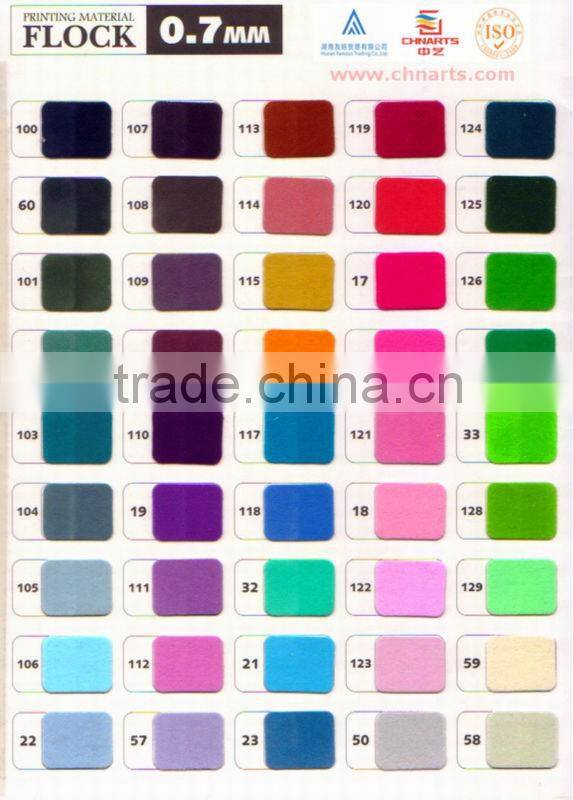 flock paper and Velvet Paper