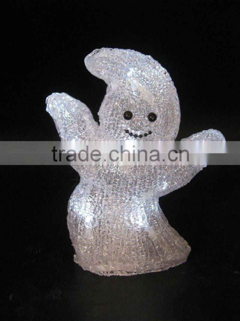 Acrylic Ghost Battery Operated Halloween Lights