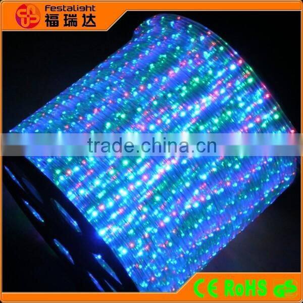 2016 festalight flat 4 wires color changing LED rope lighting