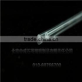 Heat Resistant Brisbane Clear Quartz Glass Tubing 13*9*100