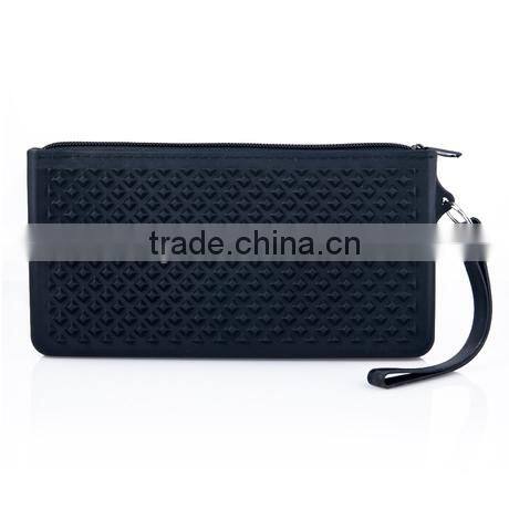 fashion cute bag fashion color jelly zipper pouch