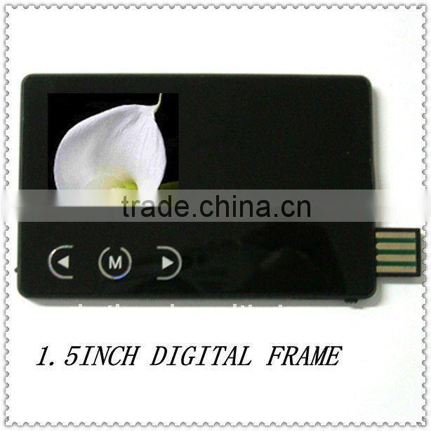 TFT lcd credit card digital photo frame