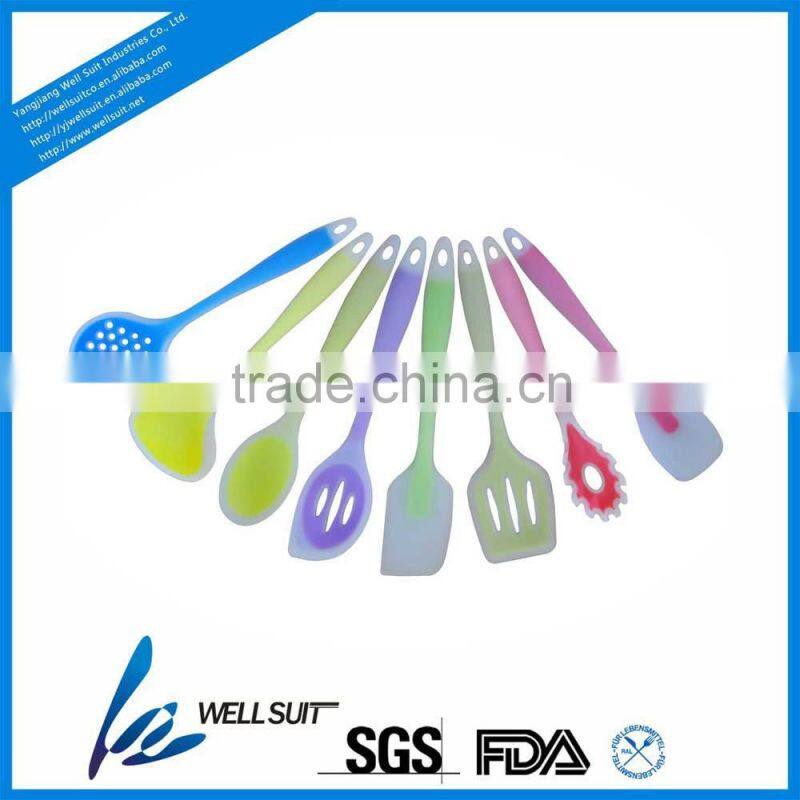 Good quality personalized silicone slotted spoon