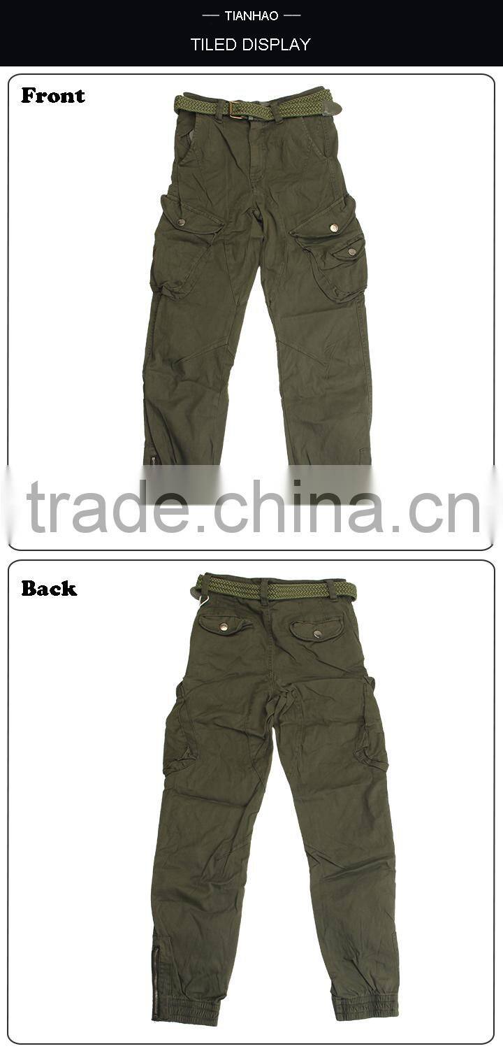 Custom Design Baggy Army Green Harem pants for Men