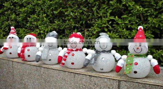 Best Sellers Luminous light flashing Christmas Snowman for Christmas decorations