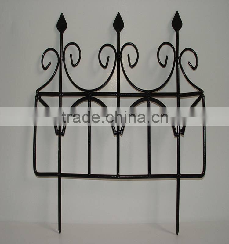 China factory supply cheap iron garden fence
