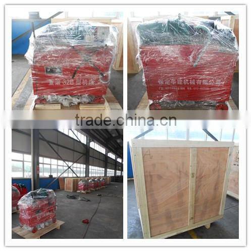 Rebar thread roll forming machine