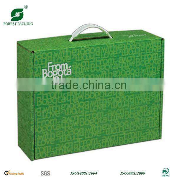Color Printed Gift/Handle Packing Box
