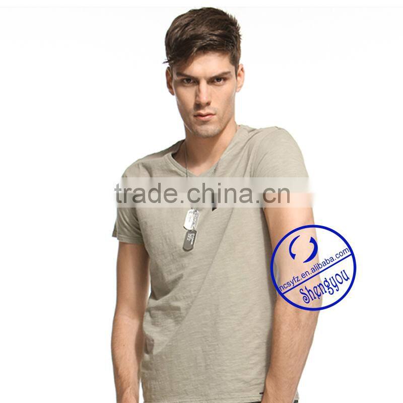 100 cotton man t shirt printing wholesale china