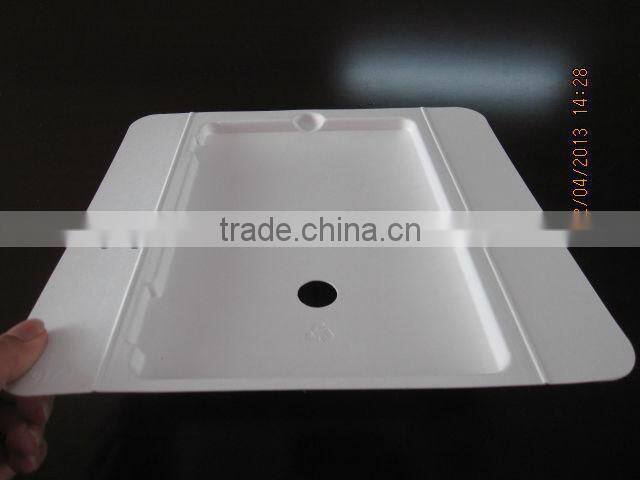 Quality assured biodegradable disposable smart radio packaging tray