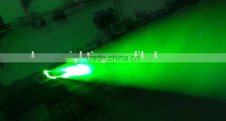 Green tactical laser flashlight for rifles or other long guns