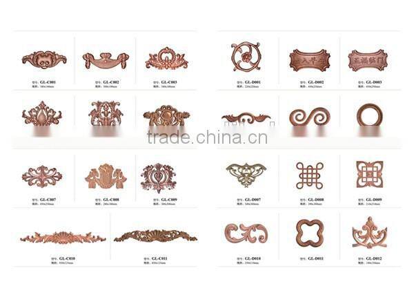 Aluminum adorned accessories for house fence and doors GL-H002