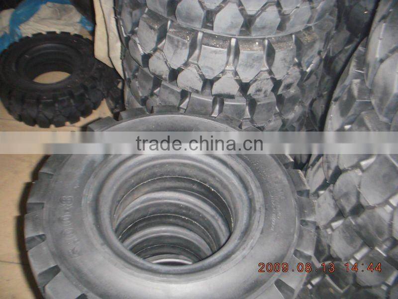 solid forklift tire 7.00x12