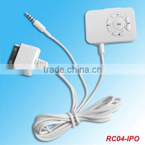 hot selling, music Remote Control for ipod,iphone