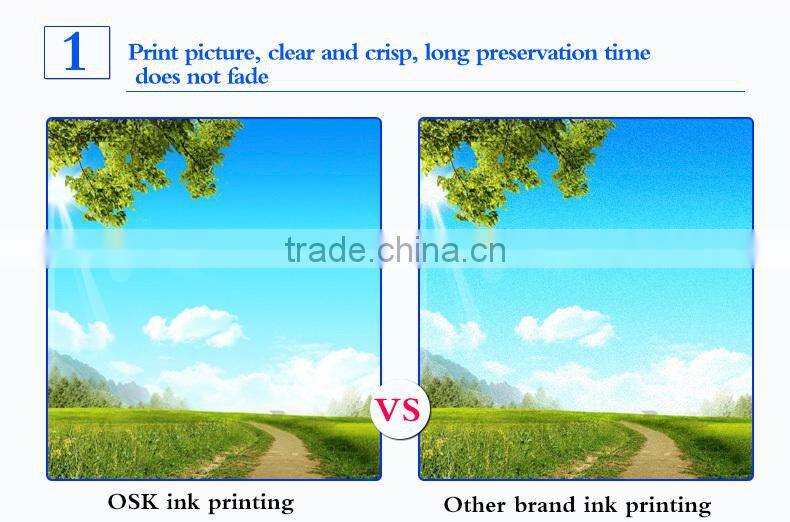 Refill edible ink for Hp18 edible ink for HP Officejet Pro k5300/5400dn edible ink Reset chip