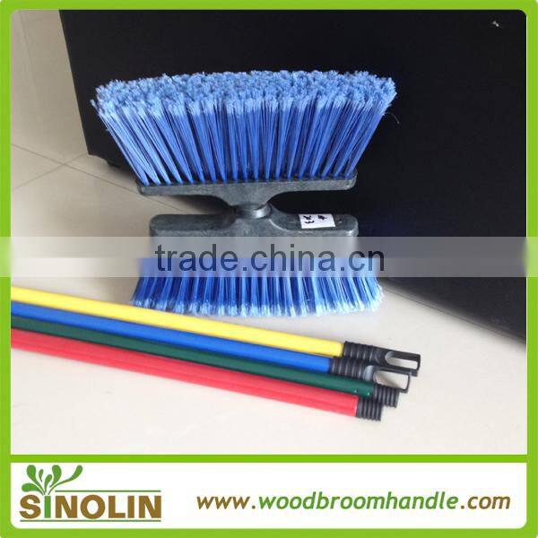 chinese manufacturers online painting metal broom handle tip
