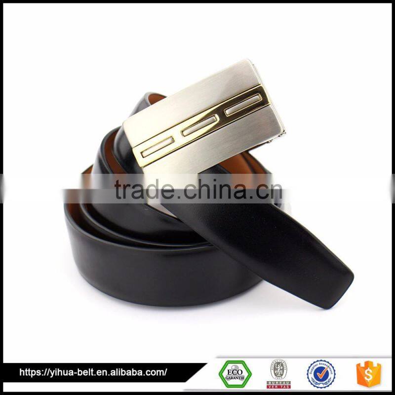 China manufacture custom formal high quality mans leather belt