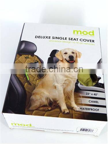 water proof designer car seat cover deluxe single seat cover universal design fit all vehicle