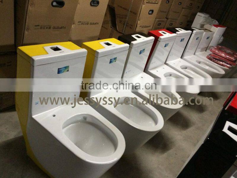 China suppliers Siphonic jet flushing black toilet 339