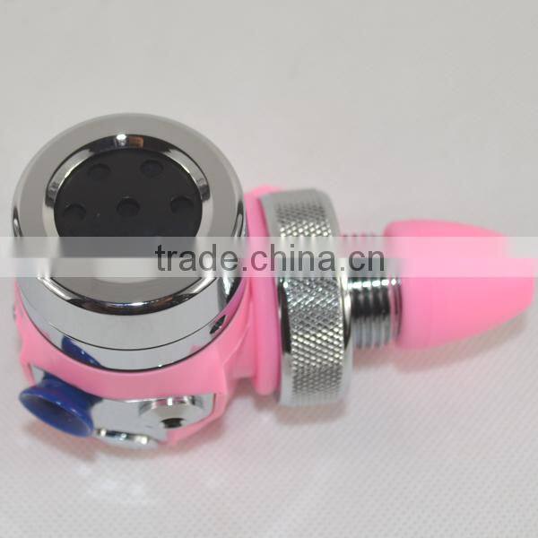 Pink Scuba diving tools port first stage regulator manufacturer